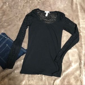 Ambiance Apparel long sleeve shirt size small